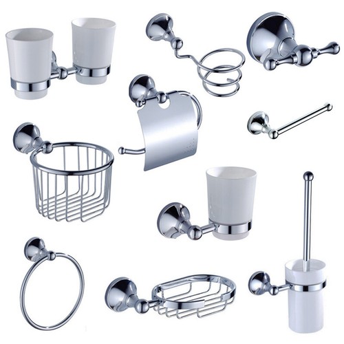 Set accessori bagno - , cromo