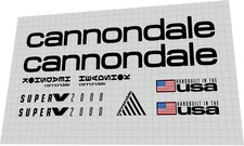 Set decalcomanie cannondale - decalcomanie,