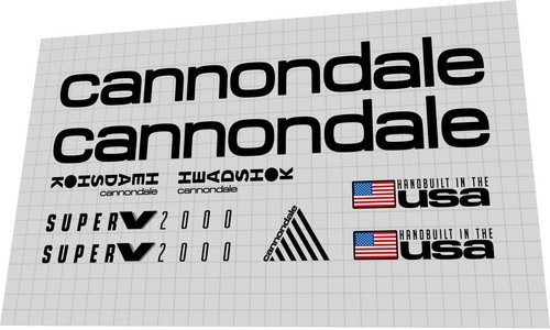 Set decalcomanie cannondale - decalcomanie,