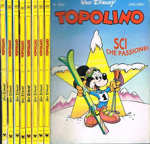 Stock topolino numeri dal - stock,