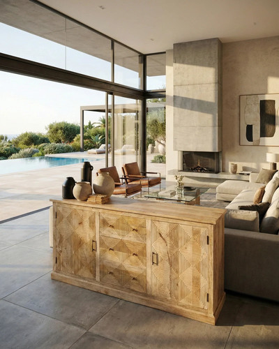 Credenza legno massello - in,