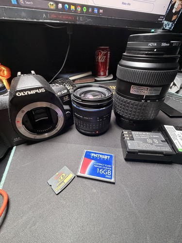 Olympus evolt 520 0mp - olympus, 10,0mp