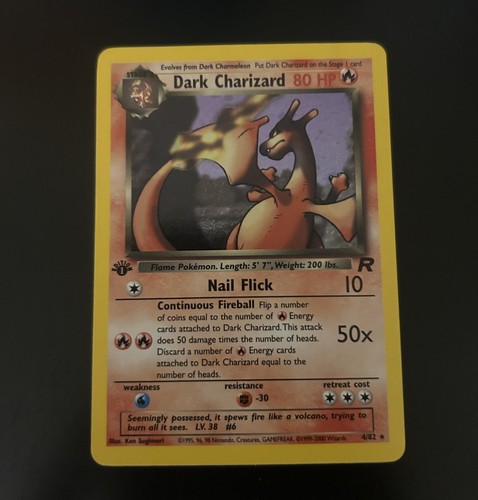 Pokémon rocket dark charizard - dark,
