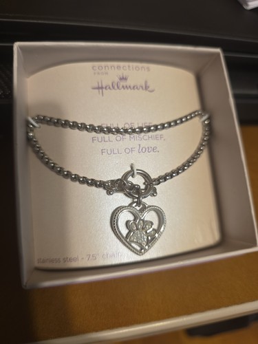 Bracciale charm pendente cuore - charm,