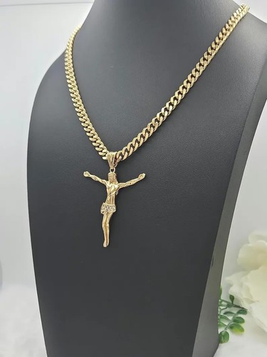Collana crocifisso oro - in,