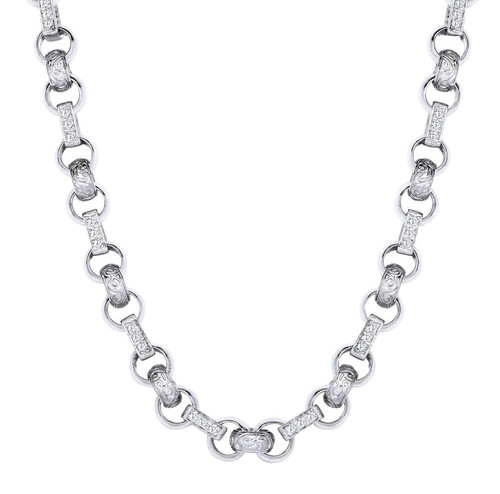 Collana catena belcher maglia - catena,