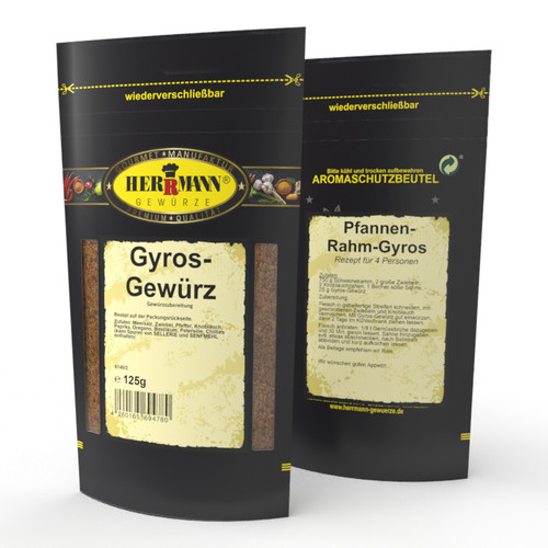 Bustine gyros gewürz - "gyros, gewürz"