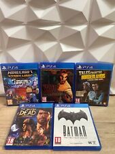 Telltales Minecraft Batman Walking Dead Wolf Among Us Borderlands PS4