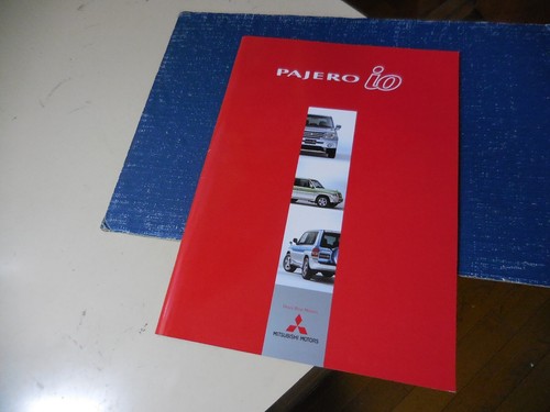 Mitsubishi pajero depliant - pajero, io