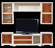 PARETE ATTREZZATA BIANCA E