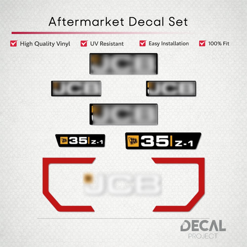 Set decalcomanie aftermarket