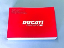 DUCATI DESMOSEDICI RR MANUALE