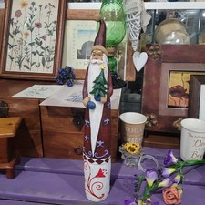 N68 Babbo Natale L'oca Nera Originale Fuori Produzione Raro Decorativo Natalizio