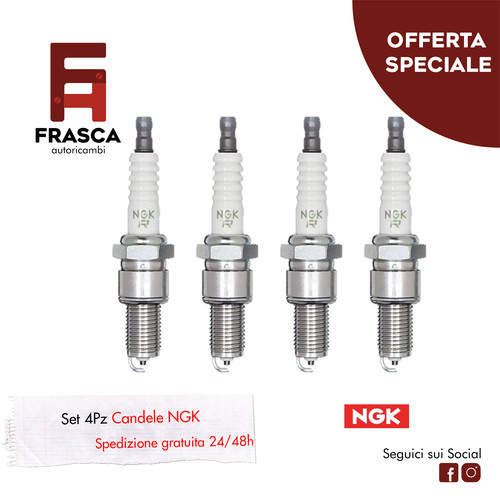 Candele pezzi ngk - 4,