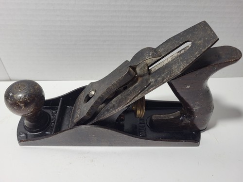 Vtg stanley bailey wood plane - vtg,
