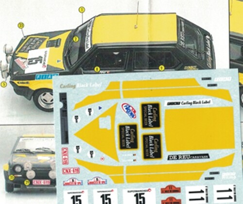 Decal fiat ritmo - fiat, 75