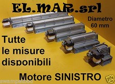 Ventilatore Tangenziale stufa a pellet termocamino camino motore elettrico SX 