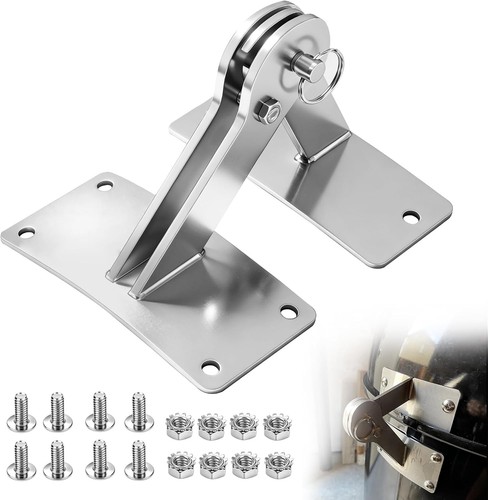 Kit cerniera coperchio - coperchio, inox