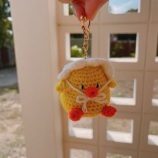 Portachiavi pulcino fatto a