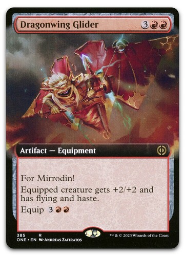 Dragonwing glider extended - dragonwing, (extended
