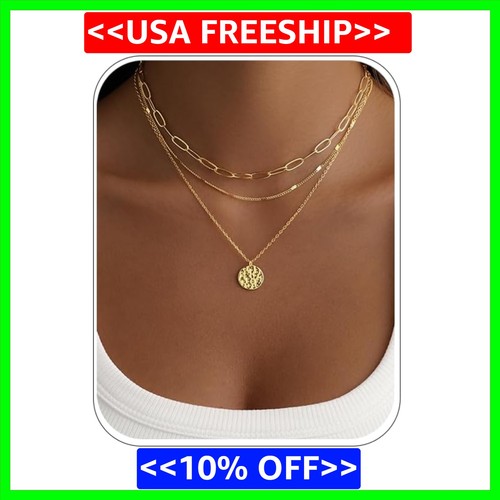 Collana oro strati per - in, a