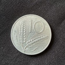 MONETA DA 10 LIRE ANNO 1955