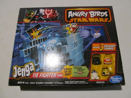Angry birds star - wars, jenga