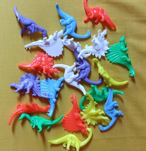 Lotto dinosauri plastica - dinosauri,