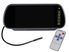 Monitor TFT 7 pollici specchietto retrovisore touch auto display retromarcia