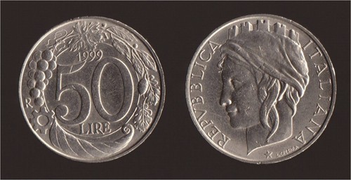 Lire 1999 turrita italia - -,