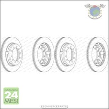 Kit 2x dischi freno Ferodo