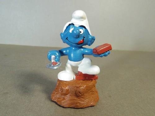 Puffo pvc figura affilamatite - figura,