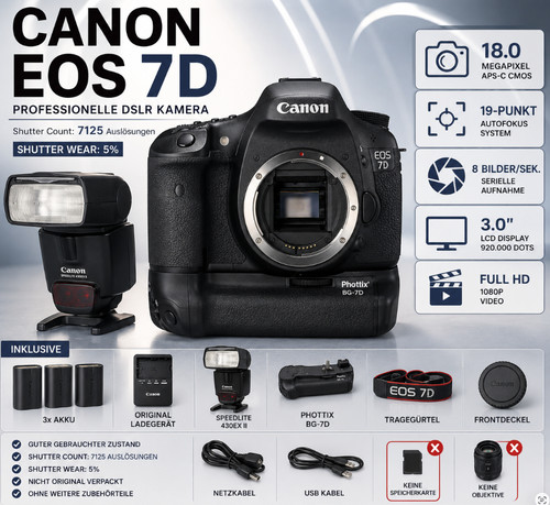 Canon eos 7d dslr - canon,