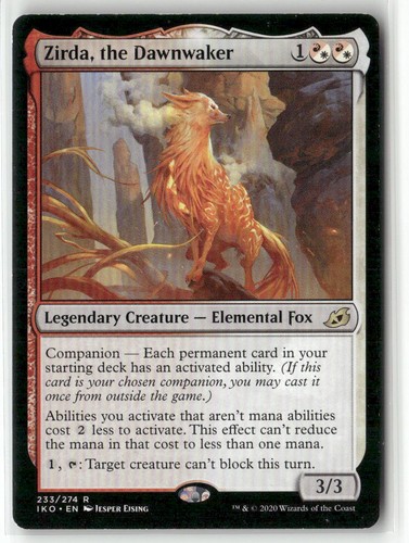 Zirda the dawnwaker ikoria - the,