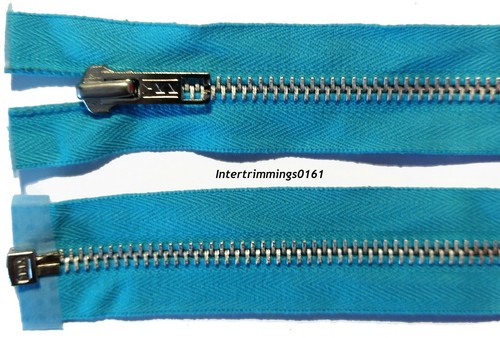 Ykk zip open - end, turchese