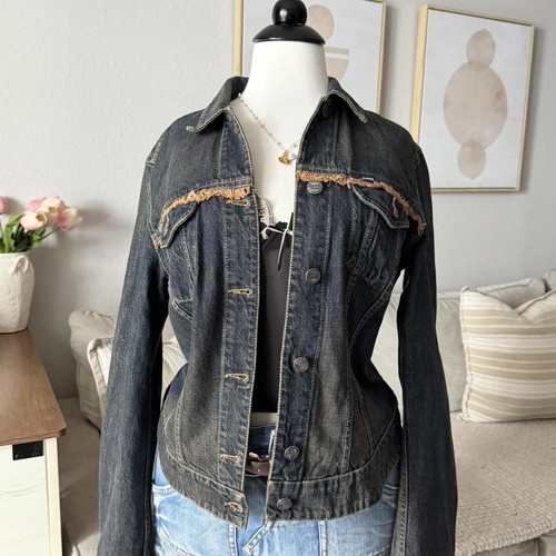 Blue gas jeans distressed - blue,