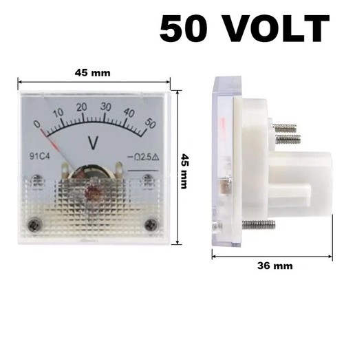 Voltmetro analogico - voltmetro, di