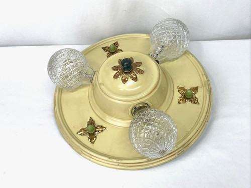 Plafoniera antica vintage art - plafoniera,