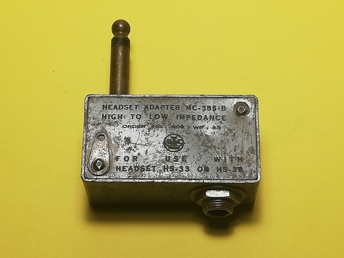 385 headset adapter - mc-385-b,