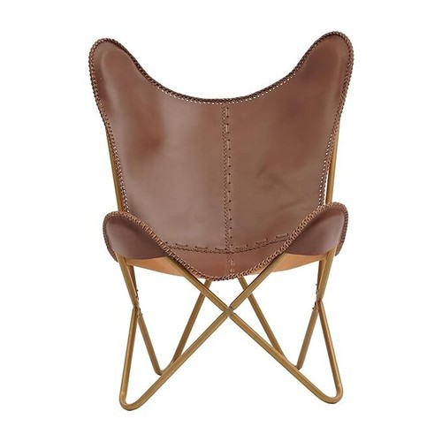 Sedia pelle farfalla - sedia,