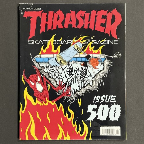 Thrasher skateboard magazine - skateboard,