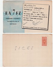 RADIOAMATORE - RADIO CARD - RADIO AMATEUR - SEVILLA - SPAGNA - SPAIN -32638-