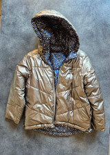 MAYORAL giubbino bimba 10 anni reversibile con cappuccio - caldo