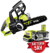 Elettrosega Motosega Elettrica a batteria Brushless Professionale 30 cm Ryobi