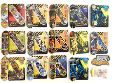 Lotto di 14 Mini Skateboard Trick Power con carte skate + Kit ricambi e utensili