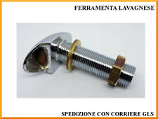 Sfiato per serbatoio con retina parafiamma in ottone cromato Maestrini Ellipse