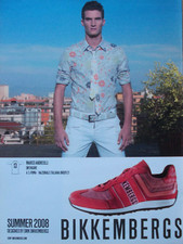 Pubblicità Advertising Werbung Italian Ritaglio 2008 BIKKEMBERGS MARCO ANDREOLLI