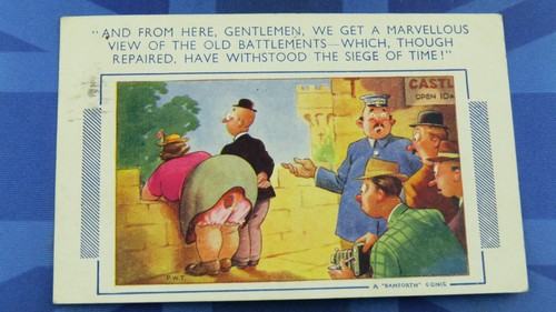 Saucy bamforth comic postcard - saucy,