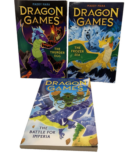 Dragon games book bundle - bundle, x3