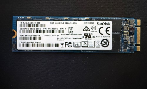Ssd nvme 512gb - ssd, sandisk